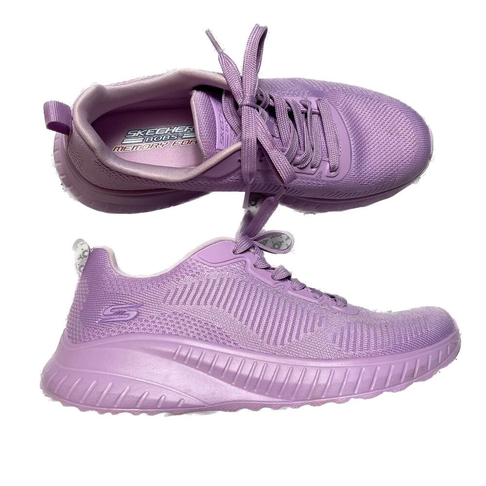 Skechers Women's Bobs Sport Squad Chaos Face Off Sneakers Size 7